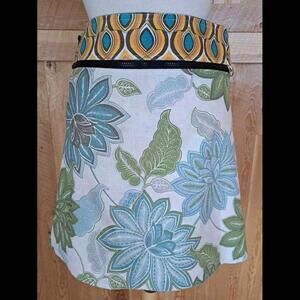 ZAND Amsterdam Womens Wrap Boho Skirt Adjustable One Size Fits Most Reversible